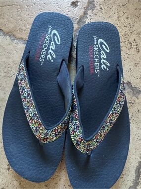 Skechers Womens Lotus Bae Sandals SZ 9